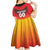 Custom Germany Football Kid Short Sleeve Dress Special Flag Style - Wonder Print Shop