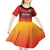 Custom Germany Football Kid Short Sleeve Dress Special Flag Style - Wonder Print Shop