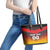 Custom Germany Football Leather Tote Bag Special Flag Style - Wonder Print Shop