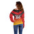 Custom Germany Football Off Shoulder Sweater Special Flag Style - Wonder Print Shop