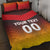 Custom Germany Football Quilt Bed Set Special Flag Style