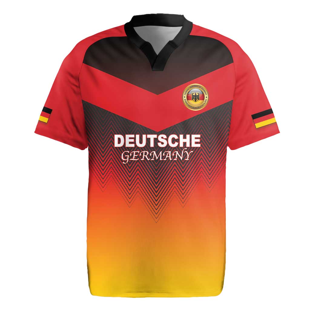 Custom Germany Football Rugby Jersey Special Flag Style