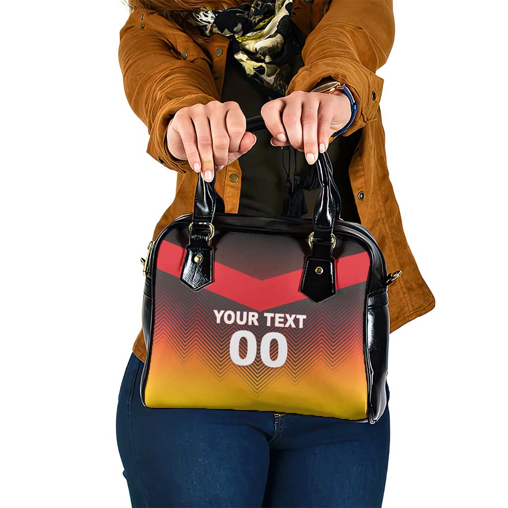 Custom Germany Football Shoulder Handbag Special Flag Style