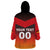 Custom Germany Football Wearable Blanket Hoodie Special Flag Style