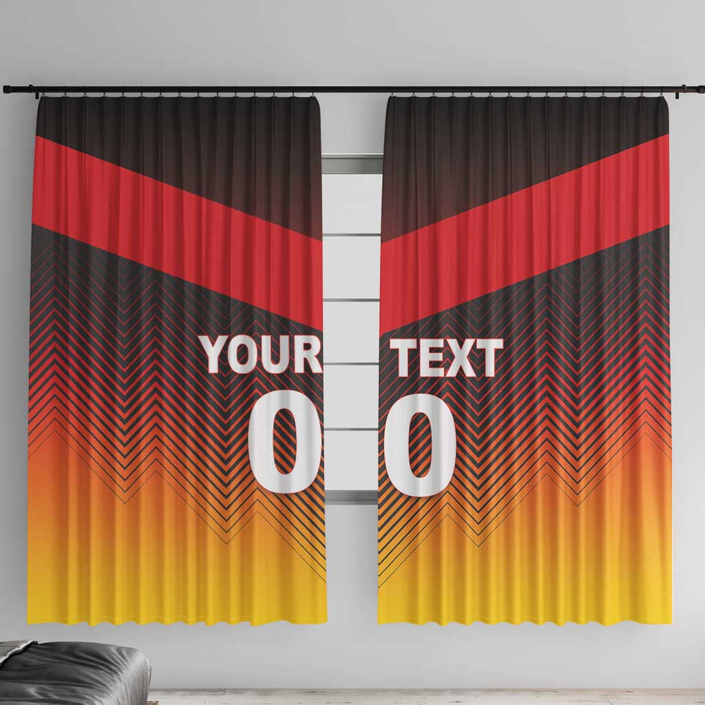 Custom Germany Football Window Curtain Special Flag Style