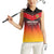 Custom Germany Football Women Sleeveless Polo Shirt Special Flag Style