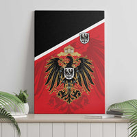 German Empire 1871-1918 Canvas Wall Art Flag Color Inspiration - Wonder Print Shop