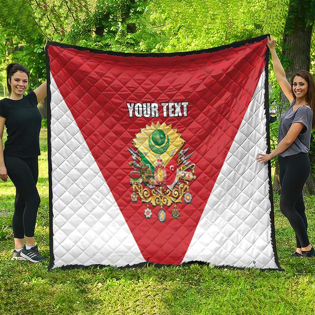 Personalized Ottoman Empire 1299-1922 Quilt Flag Color Inspiration - Wonder Print Shop