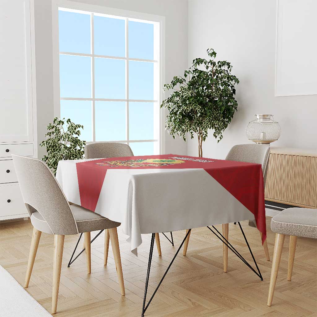 Personalized Ottoman Empire 1299-1922 Tablecloth Flag Color Inspiration - Wonder Print Shop