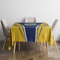 Personalized Swedish Empire 1611-1721 Tablecloth Flag Color Inspiration - Wonder Print Shop