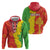 Eritrea Enkutatash Dashiki Zip Hoodie With Folk Pattern - Wonder Print Shop