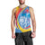 Aruba Lion Roaring Men Tank Top With Coat Of Arms - Wonder Print Shop