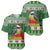 Suriname Christmas Baseball Jersey Lesser Kiskadee With White Jungle Geranium - Wonder Print Shop