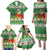 Suriname Christmas Family Matching Puletasi and Hawaiian Shirt Lesser Kiskadee With White Jungle Geranium - Wonder Print Shop