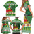 Suriname Christmas Family Matching Short Sleeve Bodycon Dress and Hawaiian Shirt Lesser Kiskadee With White Jungle Geranium - Wonder Print Shop