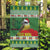 Suriname Christmas Garden Flag Lesser Kiskadee With White Jungle Geranium - Wonder Print Shop