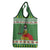 Suriname Christmas Grocery Bag Lesser Kiskadee With White Jungle Geranium