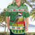 Suriname Christmas Hawaiian Shirt Lesser Kiskadee With White Jungle Geranium - Wonder Print Shop