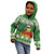 Suriname Christmas Kid Hoodie Lesser Kiskadee With White Jungle Geranium - Wonder Print Shop