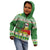 Suriname Christmas Kid Hoodie Lesser Kiskadee With White Jungle Geranium - Wonder Print Shop