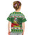 Suriname Christmas Kid T Shirt Lesser Kiskadee With White Jungle Geranium - Wonder Print Shop