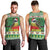 Suriname Christmas Men Tank Top Lesser Kiskadee With White Jungle Geranium - Wonder Print Shop