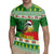 Suriname Christmas Rugby Jersey Lesser Kiskadee With White Jungle Geranium - Wonder Print Shop