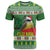 Suriname Christmas T Shirt Lesser Kiskadee With White Jungle Geranium - Wonder Print Shop