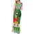 Suriname Christmas Tank Maxi Dress Lesser Kiskadee With White Jungle Geranium - Wonder Print Shop