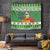 Suriname Christmas Tapestry Lesser Kiskadee With White Jungle Geranium