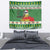 Suriname Christmas Tapestry Lesser Kiskadee With White Jungle Geranium