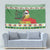 Suriname Christmas Tapestry Lesser Kiskadee With White Jungle Geranium