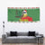 Suriname Christmas Tapestry Lesser Kiskadee With White Jungle Geranium