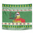 Suriname Christmas Tapestry Lesser Kiskadee With White Jungle Geranium