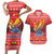 Ecuador Andean Condor Christmas Couples Matching Short Sleeve Bodycon Dress and Hawaiian Shirt Dios Patria y Libertad - Wonder Print Shop