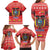 Ecuador Andean Condor Christmas Family Matching Long Sleeve Bodycon Dress and Hawaiian Shirt Dios Patria y Libertad - Wonder Print Shop