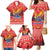 Ecuador Andean Condor Christmas Family Matching Mermaid Dress and Hawaiian Shirt Dios Patria y Libertad - Wonder Print Shop