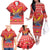 Ecuador Andean Condor Christmas Family Matching Off The Shoulder Long Sleeve Dress and Hawaiian Shirt Dios Patria y Libertad - Wonder Print Shop