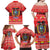 Ecuador Andean Condor Christmas Family Matching Off Shoulder Maxi Dress and Hawaiian Shirt Dios Patria y Libertad - Wonder Print Shop