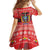 Ecuador Andean Condor Christmas Kid Short Sleeve Dress Dios Patria y Libertad - Wonder Print Shop