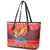 Ecuador Andean Condor Christmas Leather Tote Bag Dios Patria y Libertad - Wonder Print Shop