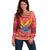 Ecuador Andean Condor Christmas Off Shoulder Sweater Dios Patria y Libertad - Wonder Print Shop