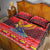 Ecuador Andean Condor Christmas Quilt Bed Set Dios Patria y Libertad - Wonder Print Shop