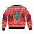 Ecuador Andean Condor Christmas Sleeve Zip Bomber Jacket Dios Patria y Libertad - Wonder Print Shop