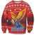 Ecuador Andean Condor Christmas Sweatshirt Dios Patria y Libertad - Wonder Print Shop