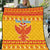 Montenegro Christmas Quilt Double-headed Eagle With Christmas Pattern - Wonder Print Shop