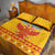 Montenegro Christmas Quilt Bed Set Double-headed Eagle With Christmas Pattern - Wonder Print Shop