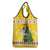 Moldova Christmas Grocery Bag White Stork Santa With Christmas Tree