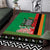 Zambia Christmas Area Rug One Zambia One Nation With Kente Pattern - Wonder Print Shop