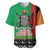 Zambia Christmas Baseball Jersey One Zambia One Nation With Kente Pattern - Wonder Print Shop